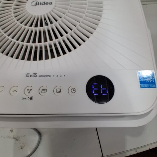 MIDEA CUBE 50 PINT SMART WIFI DEHUMIDIFIER WORKS WITH GOOGLE HOME AND ALEXA - 16"X15"X17" - WHITE (MODEL: MAD50S1QWT-A) image 2