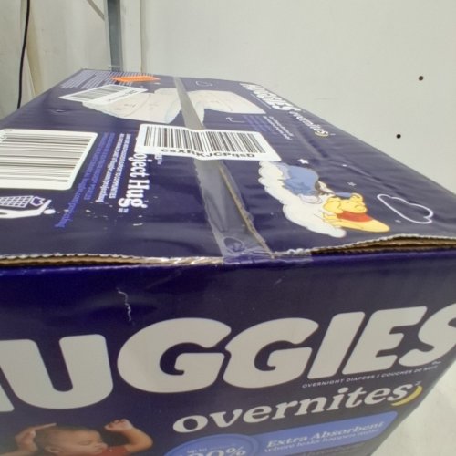66PK HUGGIES OVERNITES EXTRA ABORBENCY NIGHTTIME BABY DIAPERS - SIZE3 - WINNIE THE POOH (MODEL: 53597) image 3