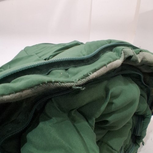 HERCULES 40° OVERSIZED RECTANGULAR SLEEPING BAG - 80" X 36" - HUNTER GREEN (STYLE: 23606) image 3