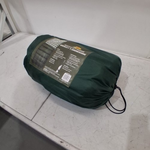 HERCULES 40° OVERSIZED RECTANGULAR SLEEPING BAG - 80" X 36" - HUNTER GREEN (STYLE: 23606) image 8