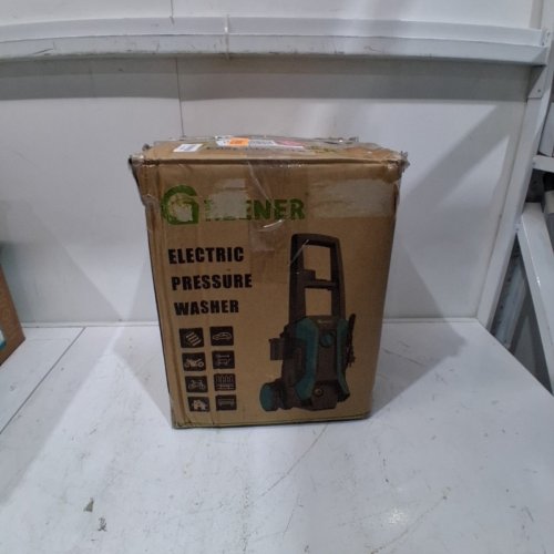GREENER HIGH PRESSURE ELECTRIC PRESSURE WASHER WITH SOAP CANNON - 23FT HOSE/2.6GPM/4000PSI - BLACK/TEAL BLUE (MODEL: C5) image 5