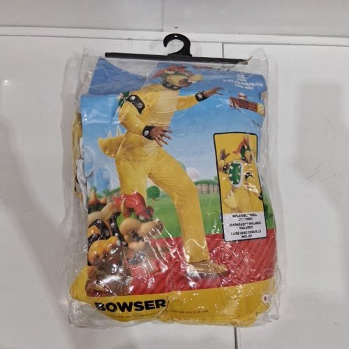 MEN'S DISGUISE SUPER MARIO DELUXE COSTUME - LARGE/EXTRA LARGE - BOWSER image 5