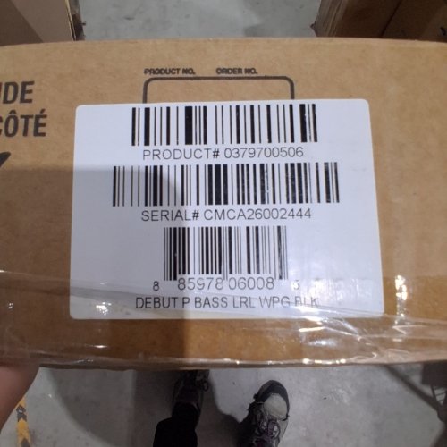 FENDER SQUIER DEBUT SERIES ELECTRIC BASS GUITAR - RIGHT HAND - BLACK (MODEL: 0379700506) image 2