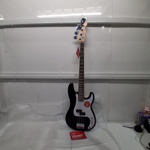 FENDER SQUIER DEBUT SERIES ELECTRIC BASS GUITAR - RIGHT HAND - BLACK (MODEL: 0379700506) image 3
