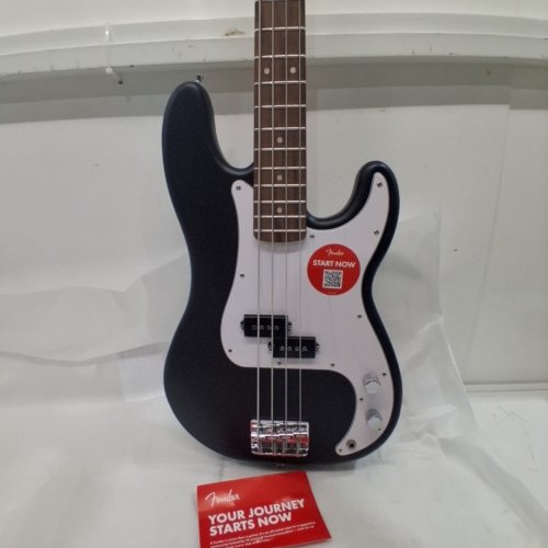 FENDER SQUIER DEBUT SERIES ELECTRIC BASS GUITAR - RIGHT HAND - BLACK (MODEL: 0379700506) image 4