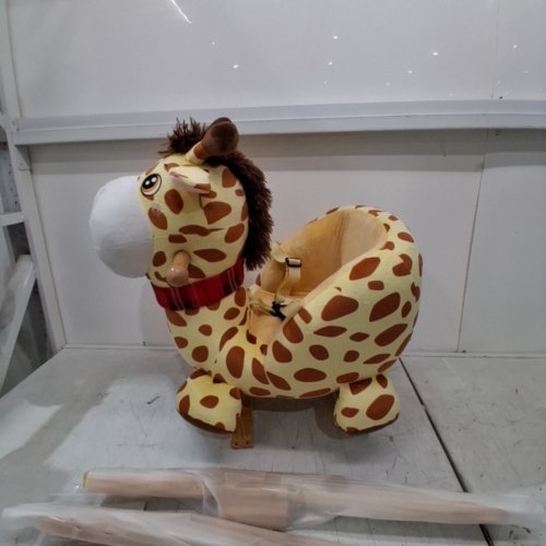 KIDS FUNLIO GIRAFFE ROCKING HORSE - YELLOW (MODEL: FL-074) image 4