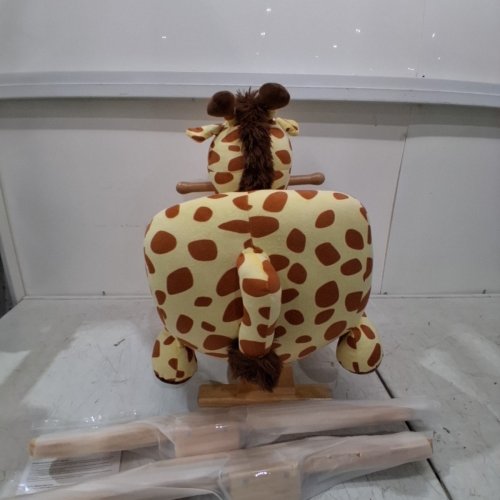 KIDS FUNLIO GIRAFFE ROCKING HORSE - YELLOW (MODEL: FL-074) image 5