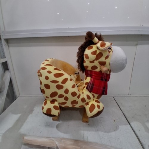KIDS FUNLIO GIRAFFE ROCKING HORSE - YELLOW (MODEL: FL-074) image 6