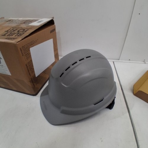 JACKSON SENTRY2 TYPE 2 VENTED SAFETY HELMET - 6-POINT RATCHET SUSPENSION - GREY (STYLE: 22328) image 3