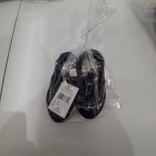 TODDLER ATHLETIC WORKS SLIP ON WATER SHOES, SIZE 7/8T, BLACK image 3