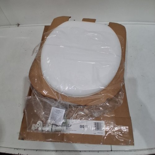MAYFAIR BY BEMIS ROUND SOFT TOILET SEAT - 16.8" - WHITE (MODEL: 815CP 000) image 2