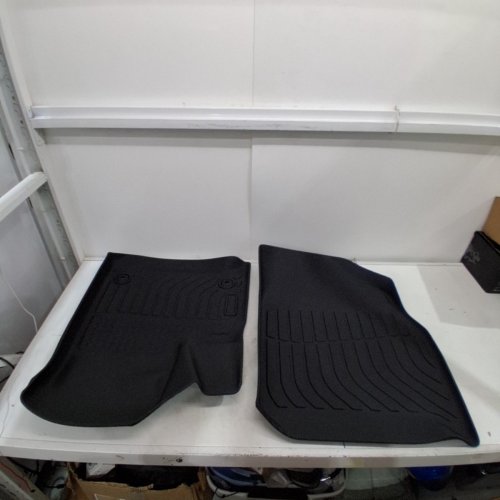 5PC FLOOR MAT & CARGO LINER COMPATIBLE WITH CHEVROLET TRAVERSE (2018-2023) - BLACK image 2