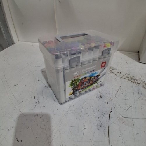 60PC DELI DUAL TIP ARTIST MARKERS (MODEL : 70803-60) image 2
