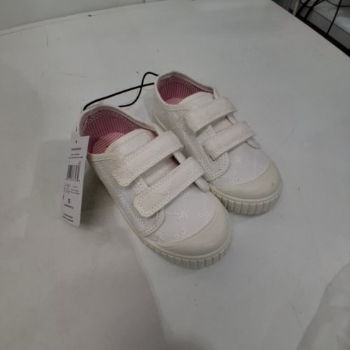 CHILDREN'S GEORGE CASUAL SHOES - 10 - WHITE (STYLE: 72FRANKIEGM26) image 2