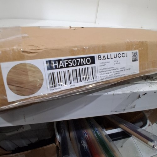BALLUCI FLOATING WALL SHELF FOR LIVING ROOM - 48" - OAK image 2