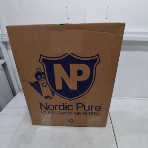 5PK NORDIC PURE MERV 13 TRUE MINI PLEAT AC FURNACE AIR FILTERS - 16" X 25" X 1" - WHITE image 5