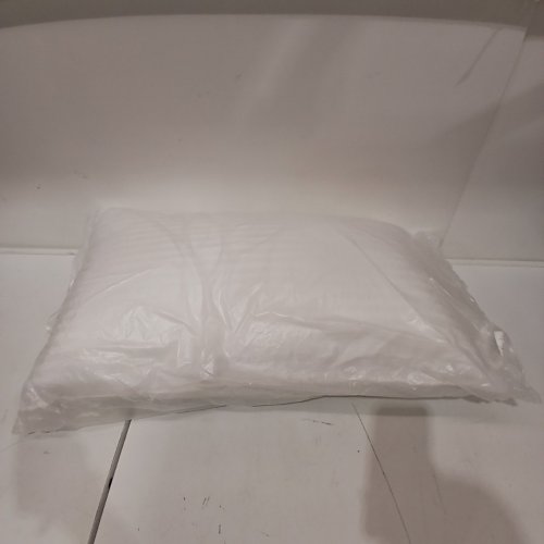 FAPO LUXURY FIBER-FILLED PILLOW WITH COOLING COVER - STANDARD QUEEN - WHITE image 2