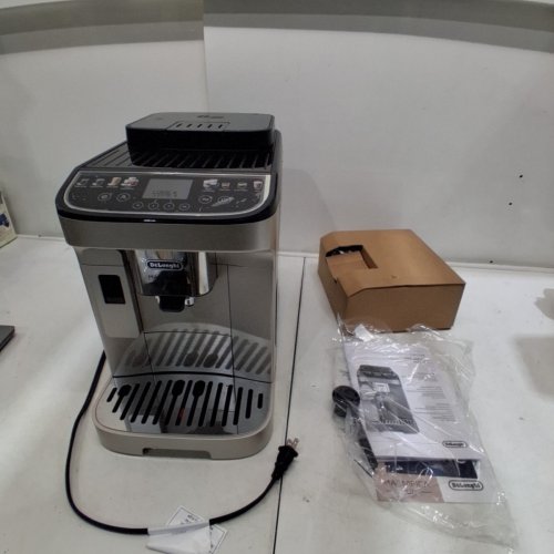 DELONGHI MAGNIFICA DUO AUTOMATIC ESPRESSO MACHINE, MILK FROTHER, 20 ONE-TOUCH RECIPES - SILVER - (MODEL:ECAM33080SXB) image 13