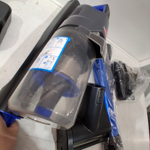 BISSELL POWERCLEAN FURFINDER SELF-STANDING CORDLESS VACUUM WITH TANGLE FREE BRUSH ROLL - 200W - BLUE/BLACK (MODEL: 4052B) image 4