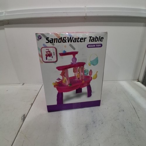 KIDS HYES WATER TABLE 3-TIER SPLASH SAND TABLE WATER TOYS - PINK image 4