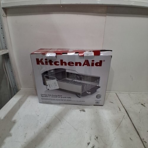 KITCHENAID STAINLESS STEEL DISH RACK - 19.6" X 14.9" X 6.9" - WHITE (MODEL: 2003691) image 5