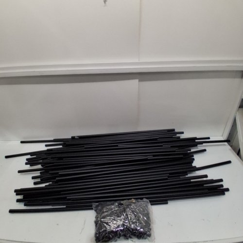 105PK HYPERGIANT ALUMINUM DECK ROUND BALUSTERS - 32" - BLACK image 2