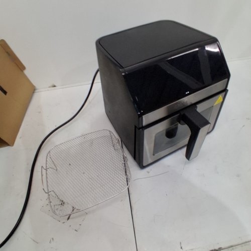 GOURMIA DIGITAL WINDOW AIR FRYER WITH 7 ONE-TOUCH COOKING FUNCTIONS - 8QT - BLACK (MODEL: GAF858/6232432) image 4