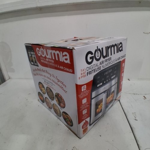 GOURMIA DIGITAL WINDOW AIR FRYER WITH 7 ONE-TOUCH COOKING FUNCTIONS - 8QT - BLACK (MODEL: GAF858/6232432) image 6