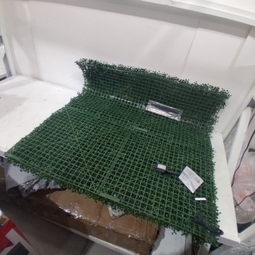 ARTIFICIAL BOXWOOD HEDGE WITH LIGHTS - 40" X 40" - GREEN (MODEL: BOXWOOD400) image 4