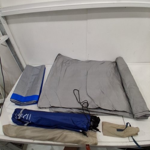 VENTURA OUTDOOR CAMPING DOME TENT - 4-PERSON - GREY/BLUE image 3