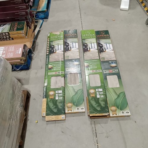 (4) 6PK SERENIA LUXURY FLOORING LONDON MIST OAK VINYL PLANKS - 7.1" X 48.8" - (24 TOTAL) - OAK (MODEL: 3857) image 3