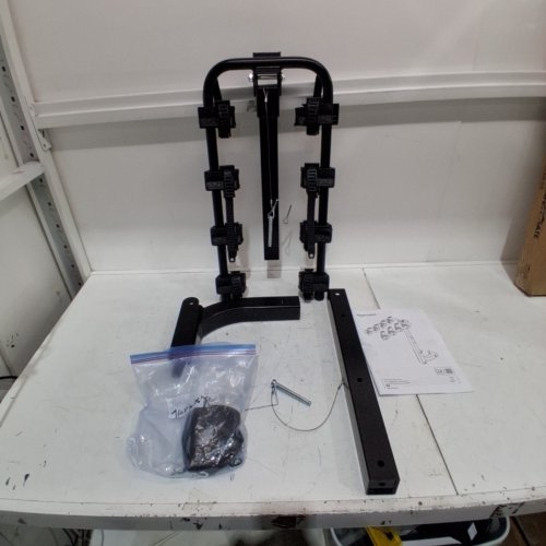 AMAZON BASICS 4 BIKE RACK WITH HITCH FOR CAR - 2" HITCH - 132LBS CAPACITY - BLACK (MODEL: ‎DS04-BR60-04) image 2