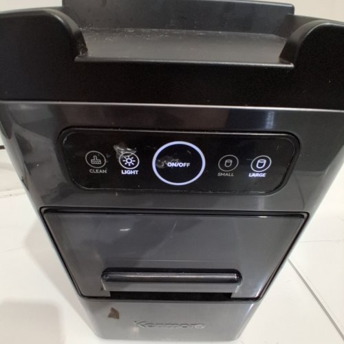 KENMORE FRONT-LOAD COUNTERTOP NUGGET ICE MAKER MACHINE - 26LBS/DAY - BLACK STAINLESS STEEL (MODEL: KKIMBF-26SSB) image 2