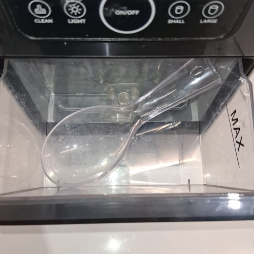 KENMORE FRONT-LOAD COUNTERTOP NUGGET ICE MAKER MACHINE - 26LBS/DAY - BLACK STAINLESS STEEL (MODEL: KKIMBF-26SSB) image 4