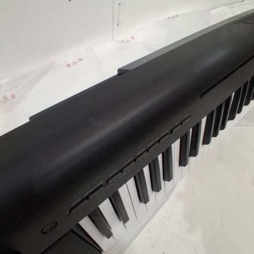 YAMAHA PIAGGERO 61-KEY DIGITAL PIANO WITH SEMI-WEIGHTED TOUCH SENSITIVE KEYS - LIGHTWEIGHT, PORTABLE, MUSIC STAND, BUILT-IN SPEAKERS - BLACK (MODEL: NP-15B) image 5