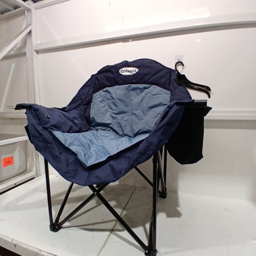 COLDBEE HEAVY DUTY PADDED HEATED OVERSIZED CAMPING CHAIR - 500LB MAX - BLUE/BLACK - (MODEL:PW-RC749C-HS2) image 3