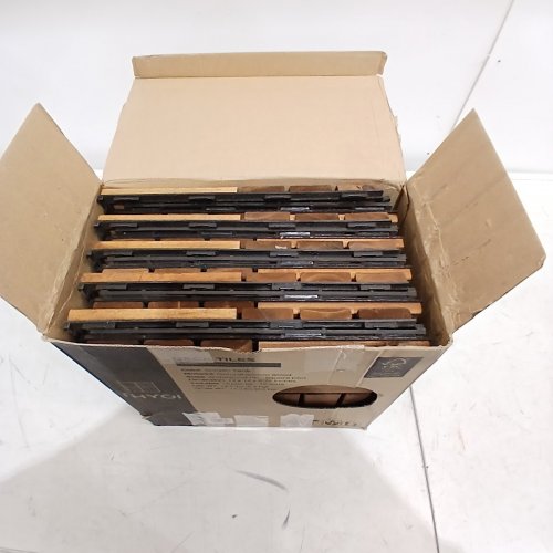 10PK THYOI PREMIUM OUTDOOR INTERLOCKING DECK TILES FLOORING - 12" X 12" - GOLDEN TEAK image 2