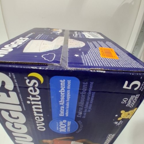 50PK HUGGIES WINNE THE POOH OVERNITES BABY DIAPERS - SIZE 5 (27LB+) image 3