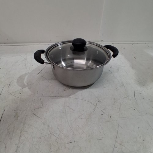 SAUCEPOT WITH LID - 2QT - SILVER image 2