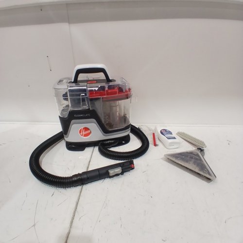 HOOVER CLEANSLATE PORTABLE CARPET & UPHOLSTERY SPOT CLEANER & STAIN REMOVER - 40OZ DUAL TANKS - RED/GREY (MODEL: FH14001VCD) image 3