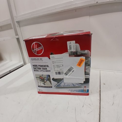 HOOVER CLEANSLATE PORTABLE CARPET & UPHOLSTERY SPOT CLEANER & STAIN REMOVER - 40OZ DUAL TANKS - RED/GREY (MODEL: FH14001VCD) image 5
