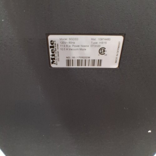MIELE COMPLETE C3 EXCELLENCE LOTUS CORDED CANISTER VACUUM - BLUE (MODEL:SGDE0) image 3