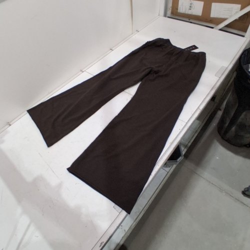 ETRNELLE ITALIAN-MADE WIDE LEG PANTS - LARGE/EXTRA LARGE - BROWN (STYLE: 3-FW25255-9) image 4