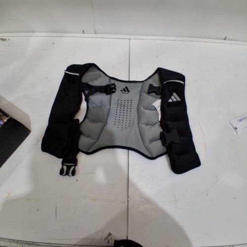 ADIDAS WEIGHTED VEST - 12LBS - GREY/BLACK image 2