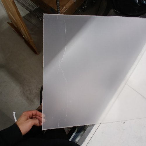 2PK ACRYLIC PLEXIGLASS SHEET - 2FT X 4FT, 1/8" THICK - CLEAR image 3