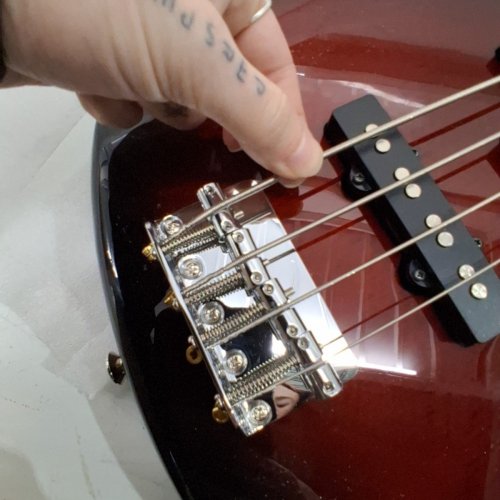 YAMAHA AGATHIS BODY 4-STRING ELECTRIC BASS GUITAR - RIGHT HAND - OLD VIOLIN SUNBURST (MODEL: ‎TRBX174 OVS) image 3