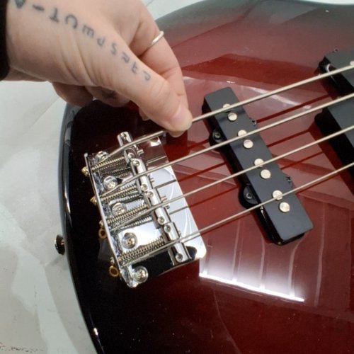 YAMAHA AGATHIS BODY 4-STRING ELECTRIC BASS GUITAR - RIGHT HAND - OLD VIOLIN SUNBURST (MODEL: ‎TRBX174 OVS) image 4