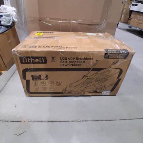 LITHELI 40V BRUSHLESS SELF-PROPELLED LAWN MOWER - 18" (MODEL: U20LM02-4A220) image 6