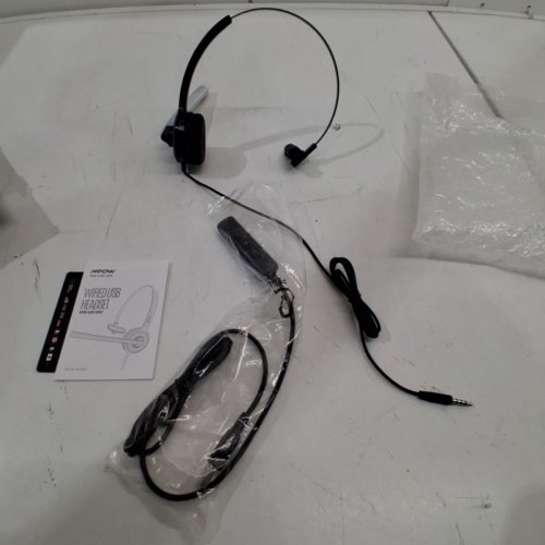 MPOW WIRED USB HEADSET WITH MICROPHONE -3.5MM - MODEL#BH323A image 2