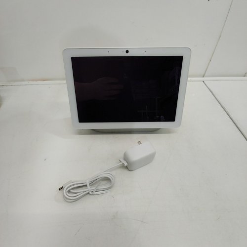 GOOGLE NEST HUB MAX SMART DISPLAY - CHALK WHITE (MODEL: GA00426-CA) image 3